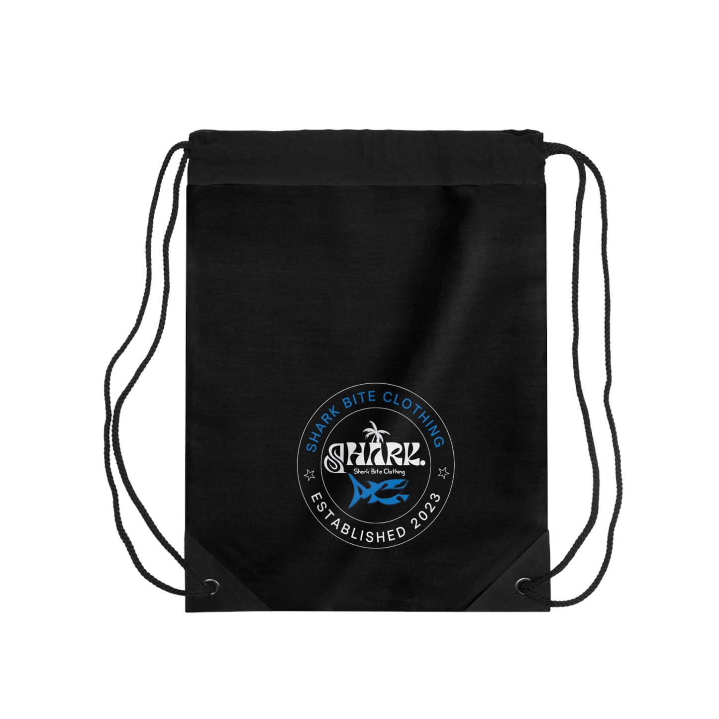 Surf Sleek Drawstring Bag - Black