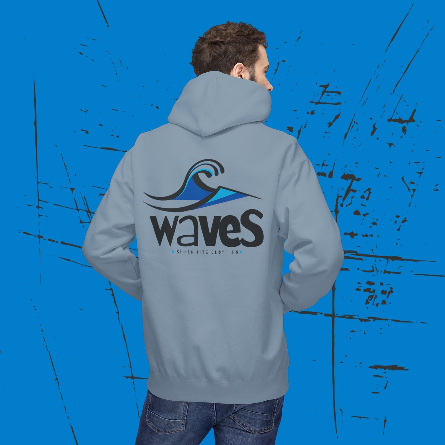 Waves -Dyed Hoodie