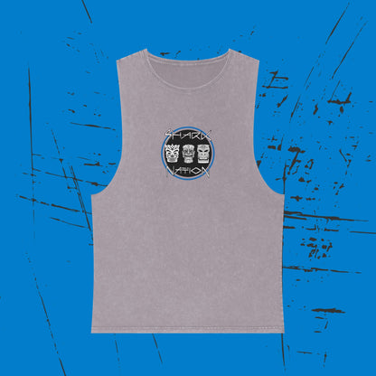 Shark Nation Stonewash Tank Top