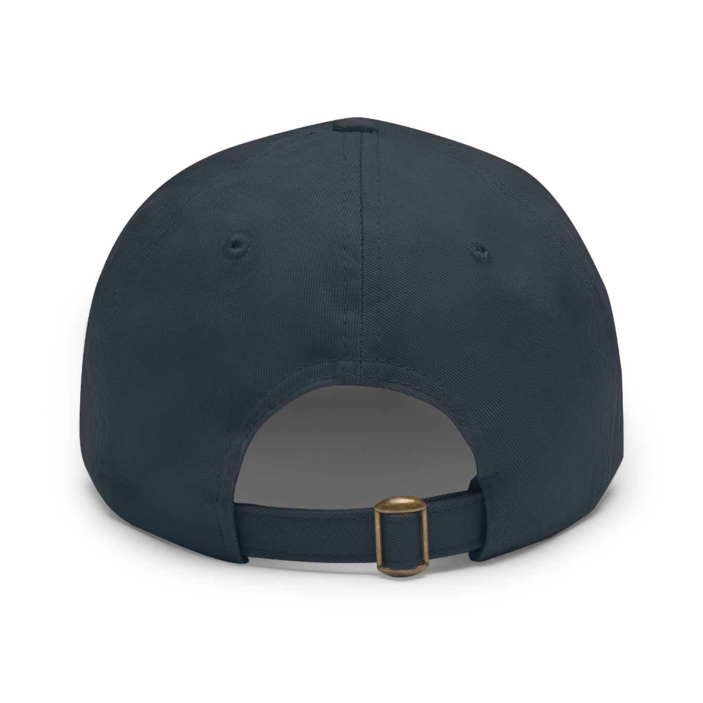 Sun Streak -  Hat with Leather Patch (Round)