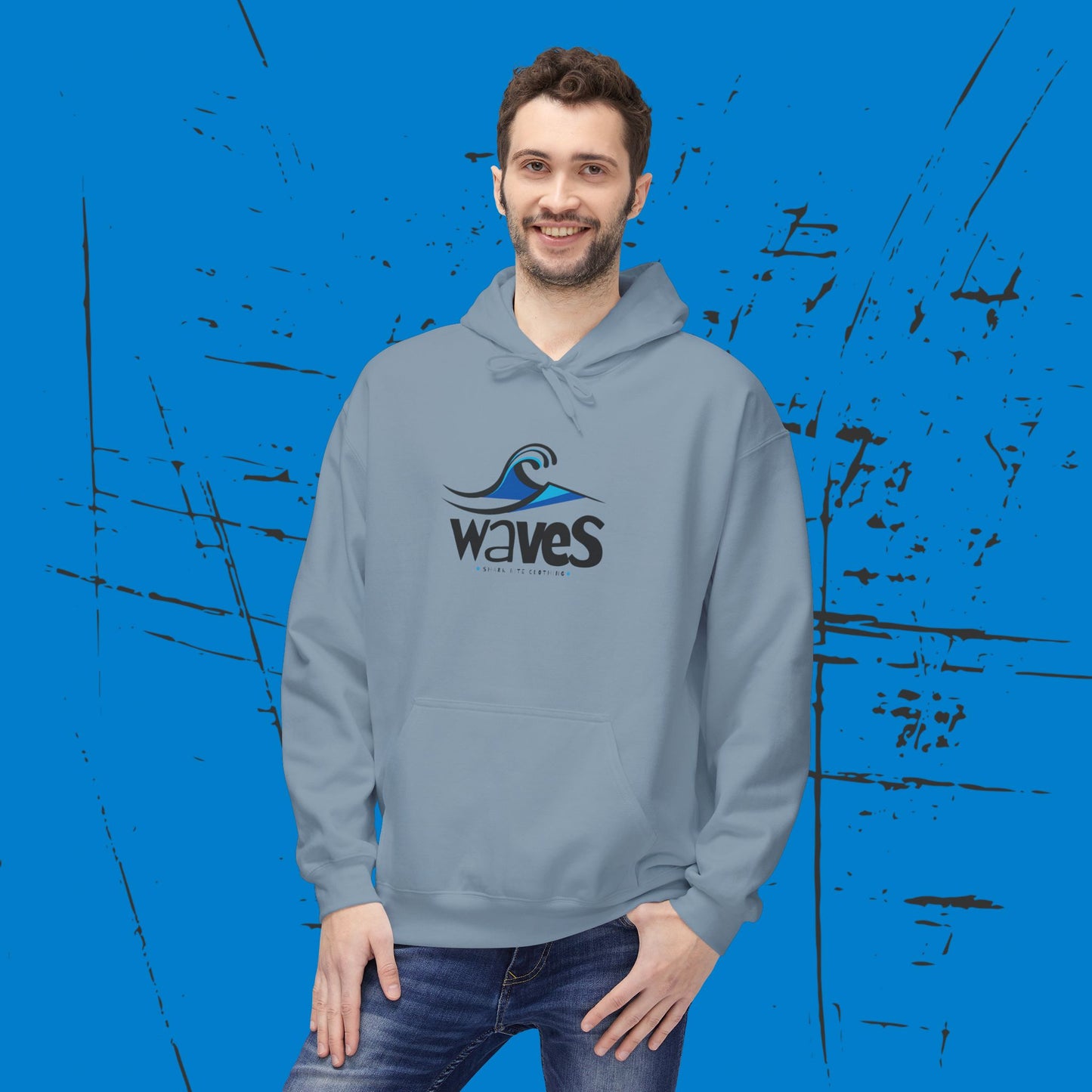 Waves -Dyed Hoodie