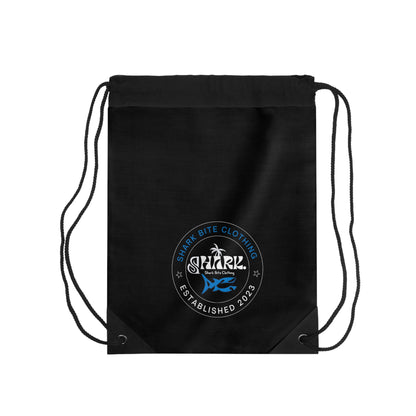 Surf Sleek  Drawstring Bag - Black