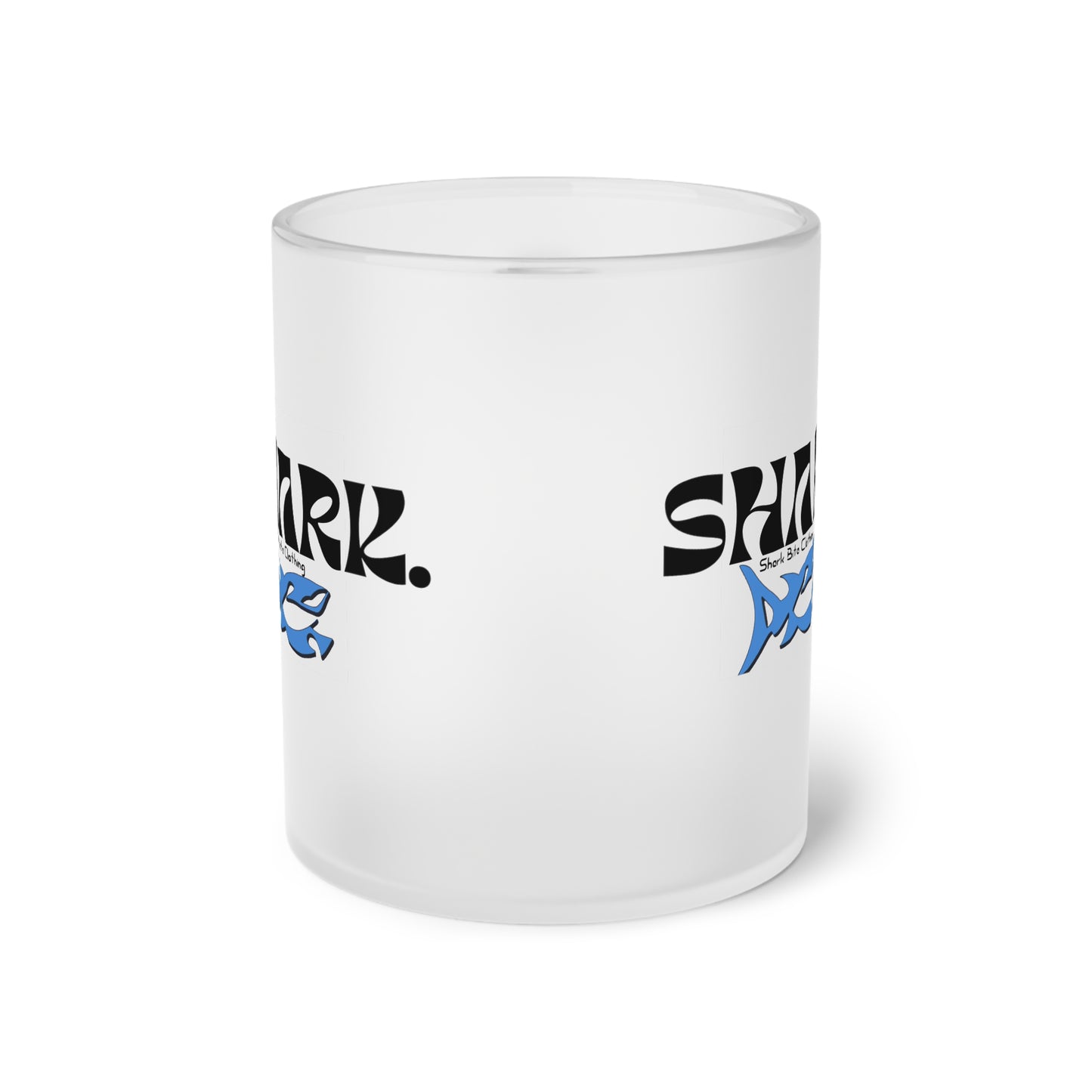 Shark Bite Clothing - CS - Frosted Glass Mug