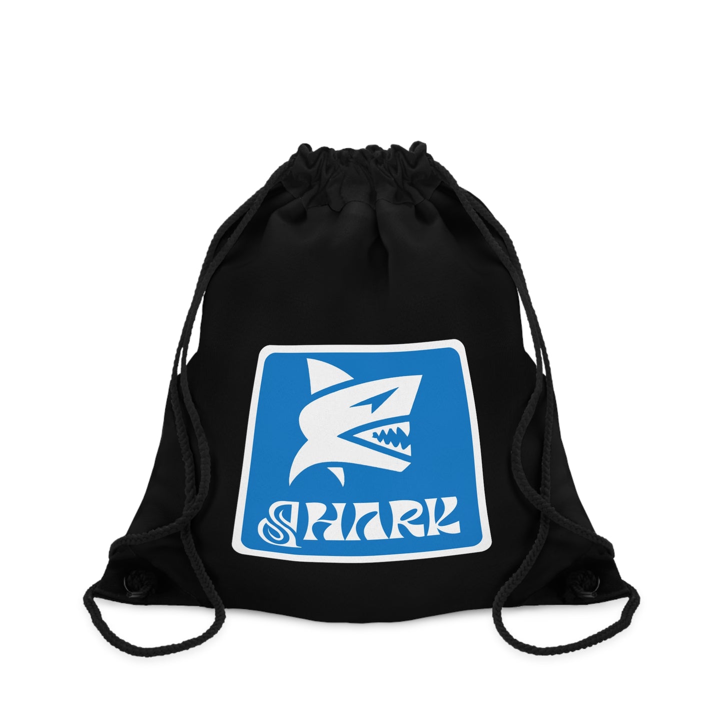 Mako  Drawstring Bag - Black