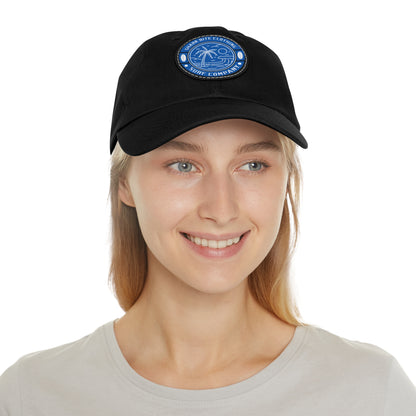 Wave Whisper -Hat - with Leather Patch (Round)