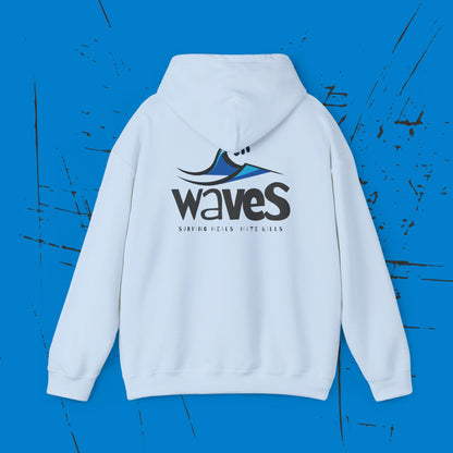 Waves -  Men's  Heavy Blend Hooded Sweatshirt