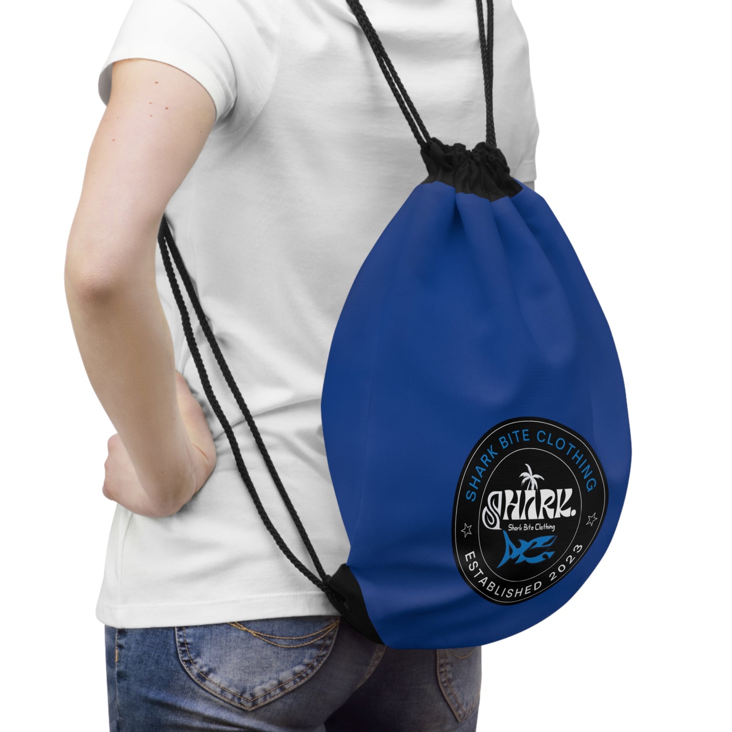 Surf Sleek Drawstring Bag - Blue