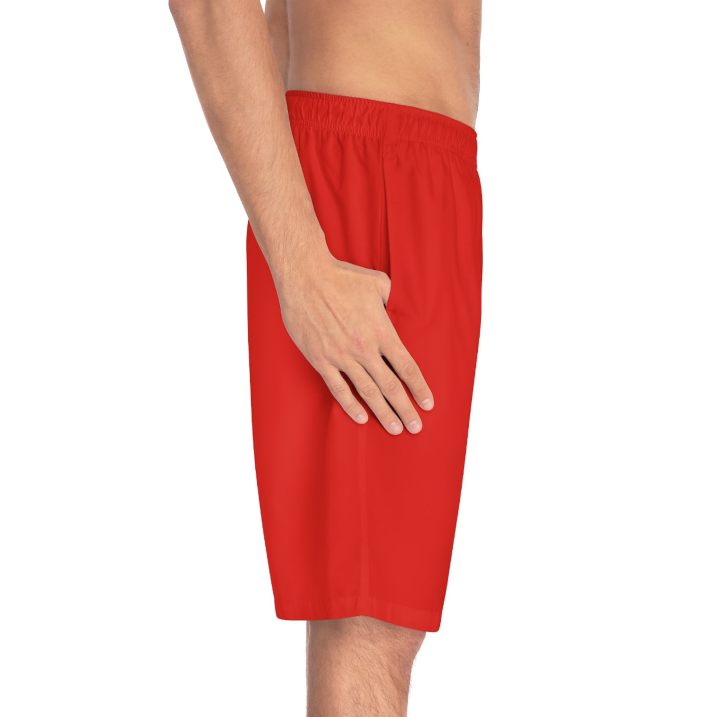 Bite Bash -  Men's Board Shorts -  Red