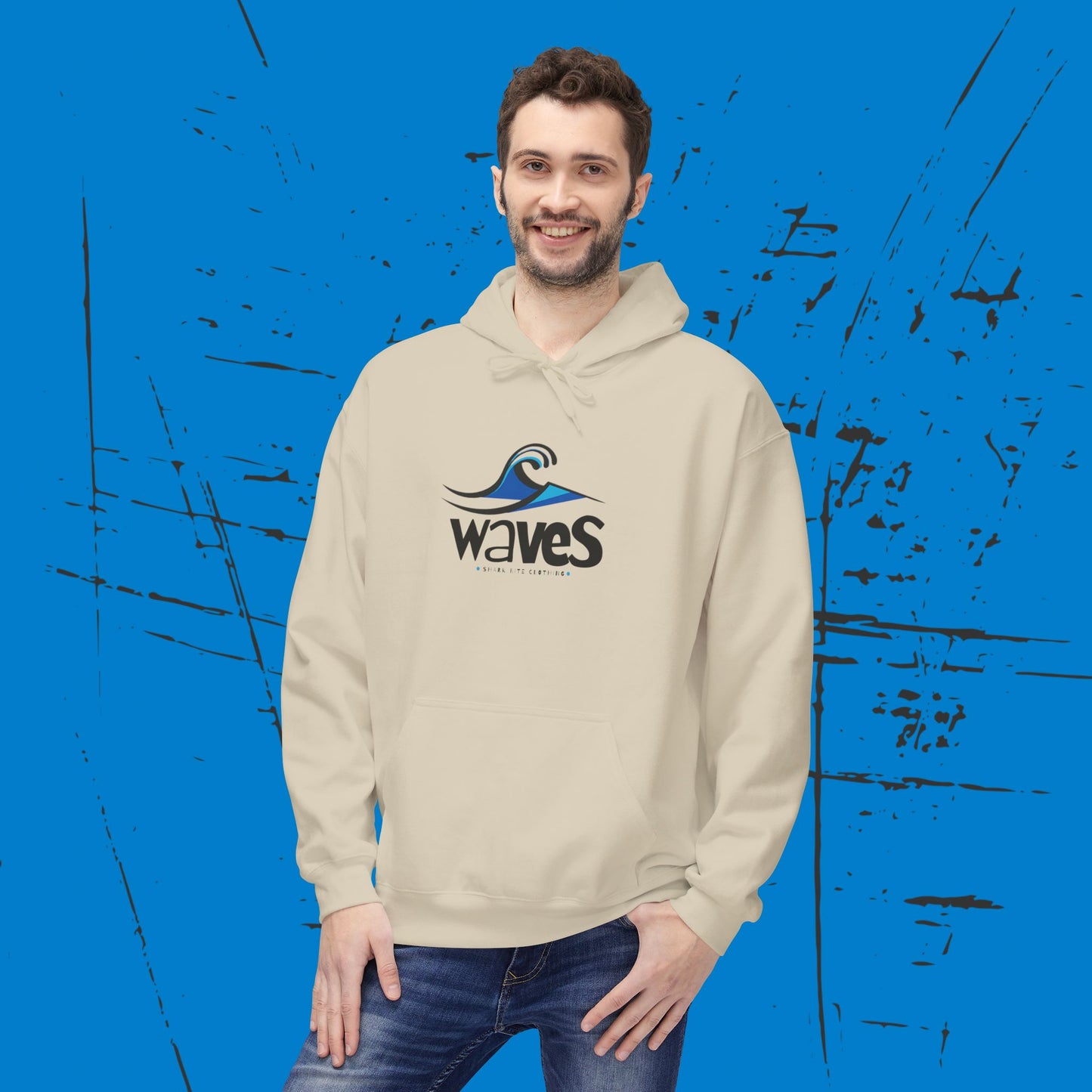 Waves -Dyed Hoodie