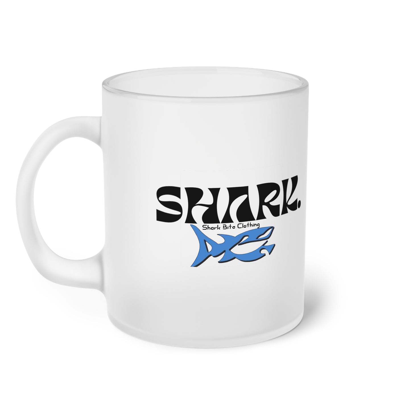 Shark Bite Clothing - CS - Frosted Glass Mug