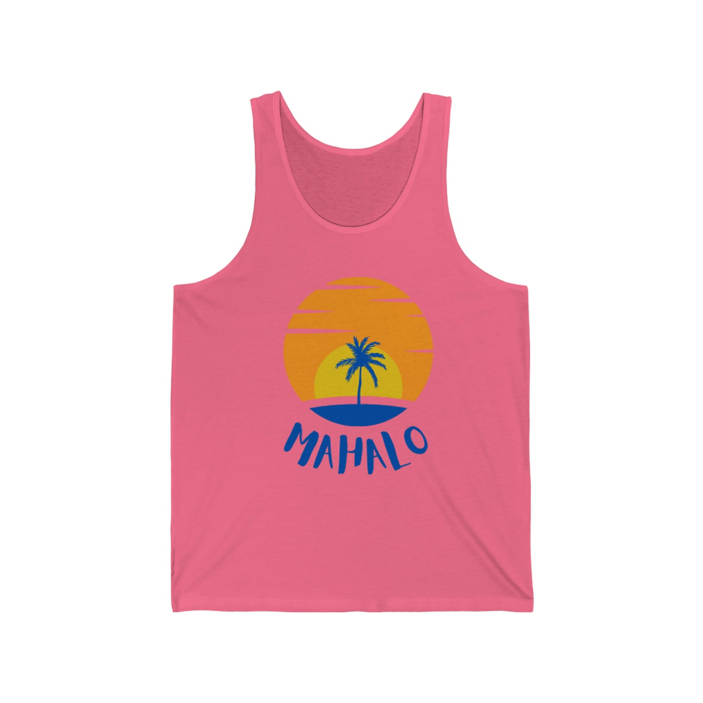 Shark Bite Clothing - Mahalo  - Men's Jersey Tank