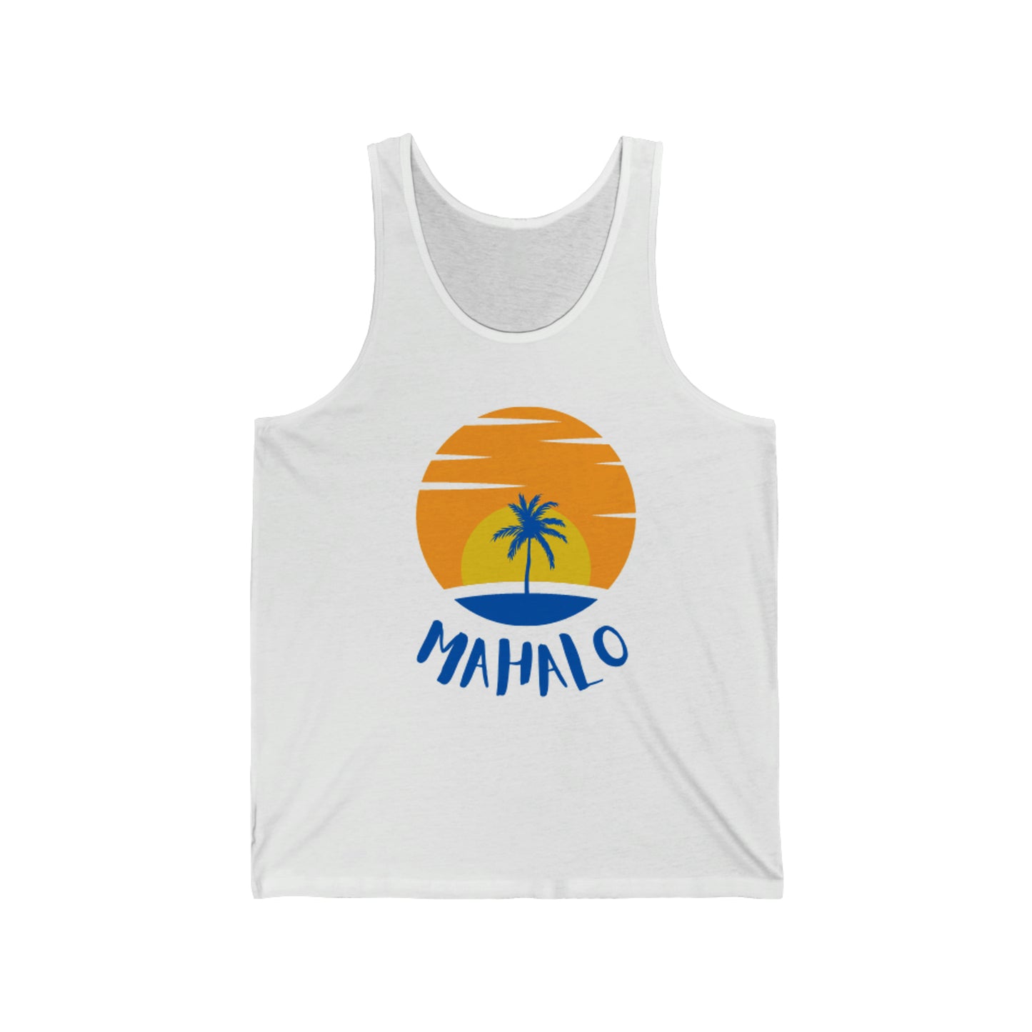 Shark Bite Clothing - Mahalo  - Men's Jersey Tank